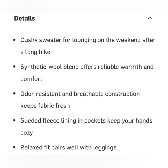 PrAna Size M Women’s Crestland Turtle Neck Sweater Charcoal Wool Blend Thick - Picture 13 of 13